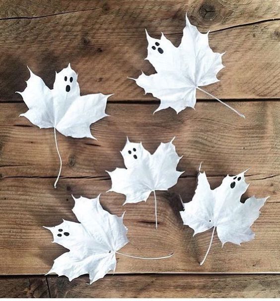 feuilles fantôme